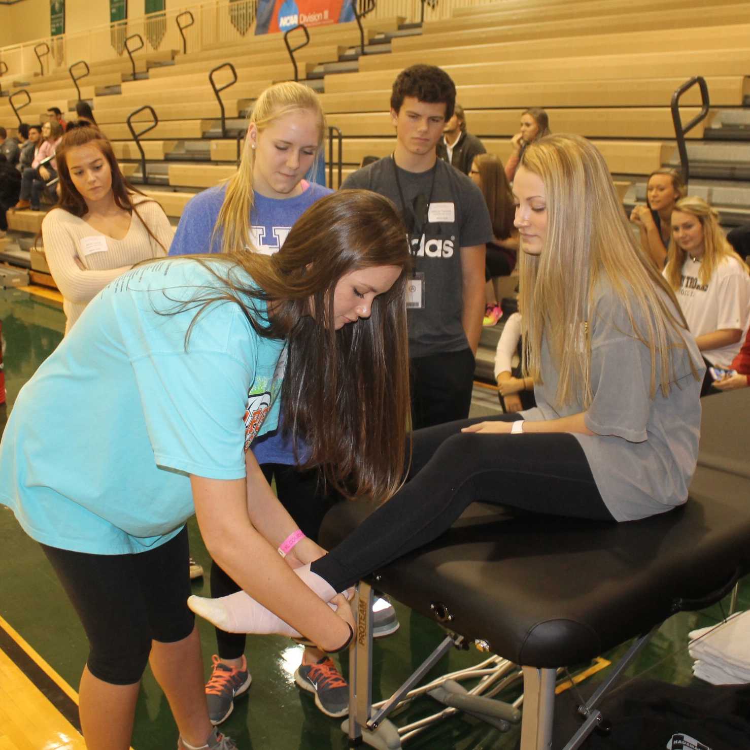 High School Students Attend Athletic Training Conference The Roar