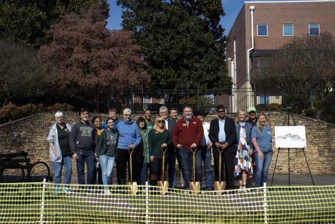 Capturing the celebratory events of the groundbreaking ceremony that started Homecoming at Piedmont University on Saturday Oct. 22. PHOTO//LIZ CARTER