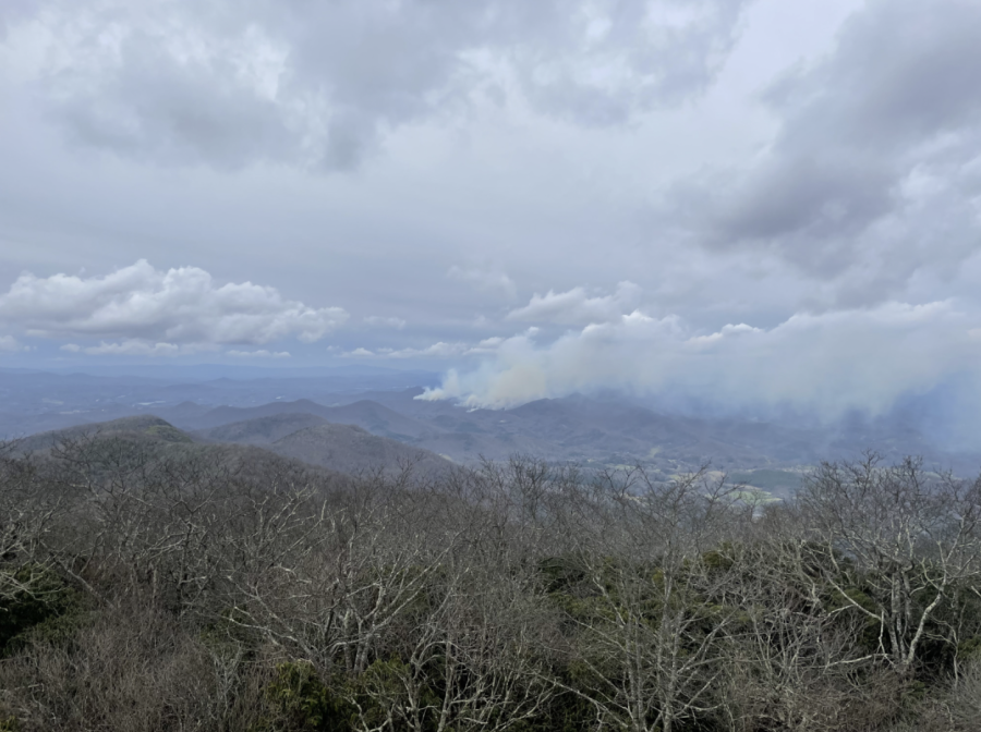 The Great Smoky Mountains gets it name from the water and hydrocarbons produced by the mountains tree-lined landscape that form the smoke. PHOTO // SAMANTHA CARVALLO