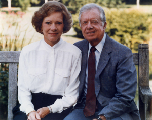 Photographed in 1993, Jimmy and Rosalynn Carter dedicated their lives to humanitarian efforts around the globe PHOTO//The Carter Center