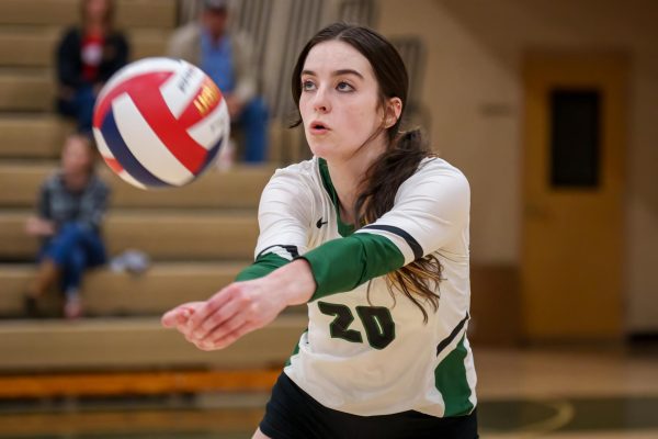 Senior libero Taylor Herrmann was named CCS Defensive Player of the Week after tallying 48 digs over the Lions three wins last week.