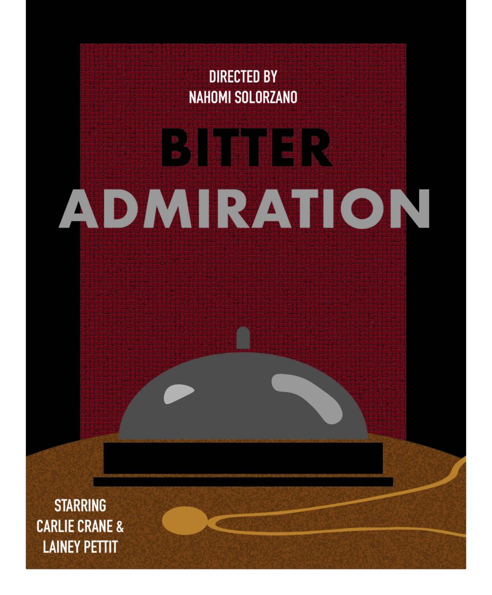 Designed by Maddi Wilmot for the short film, Bitter Admiration.