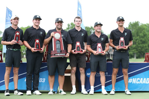 2023 Piedmont University Men’s Golf Team as Division III National Runner-ups