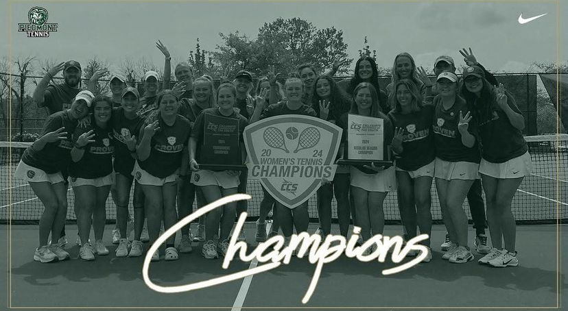 Women’s tennis are the best in the conference for the third season in a row.
