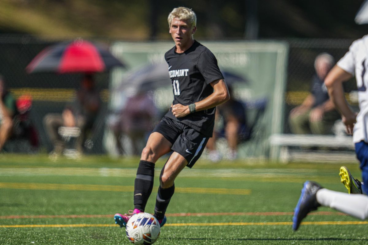 Junior forward Colin Vogel opened the scoring for the Lions against Mississippi with a goal at 15:51 en route to a 5-0 win on Sept. 1.