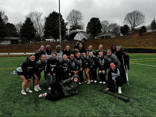 Piedmont Women’s Lacrosse Team photo.