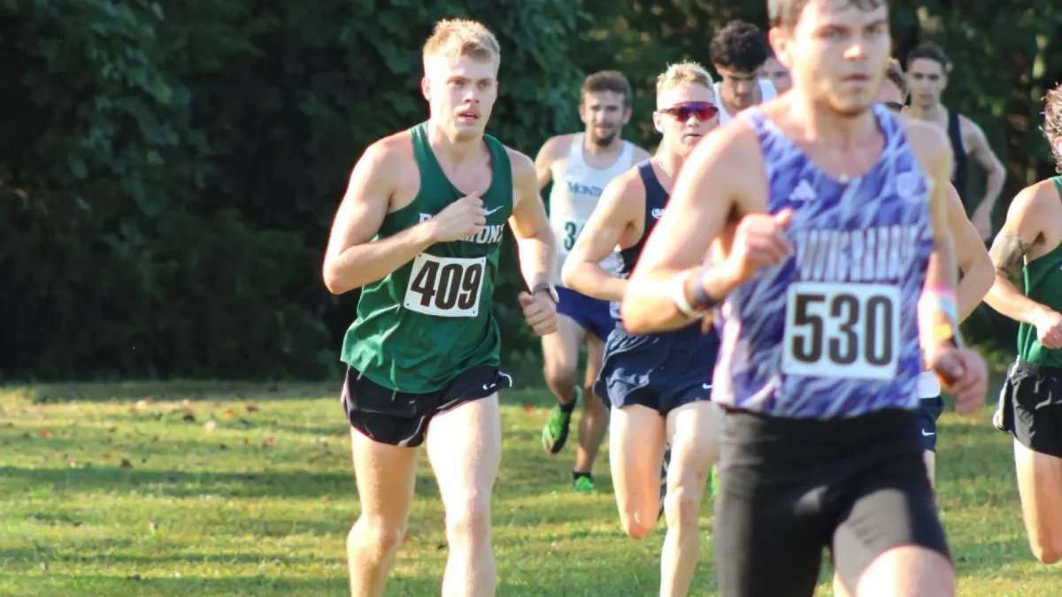 Graduate student Walker Capelle broke a Piedmont record with a time of 25:21.2 at the Roanoke XC Invitational on Oct. 19.