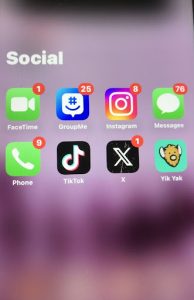 Social Media Apps.