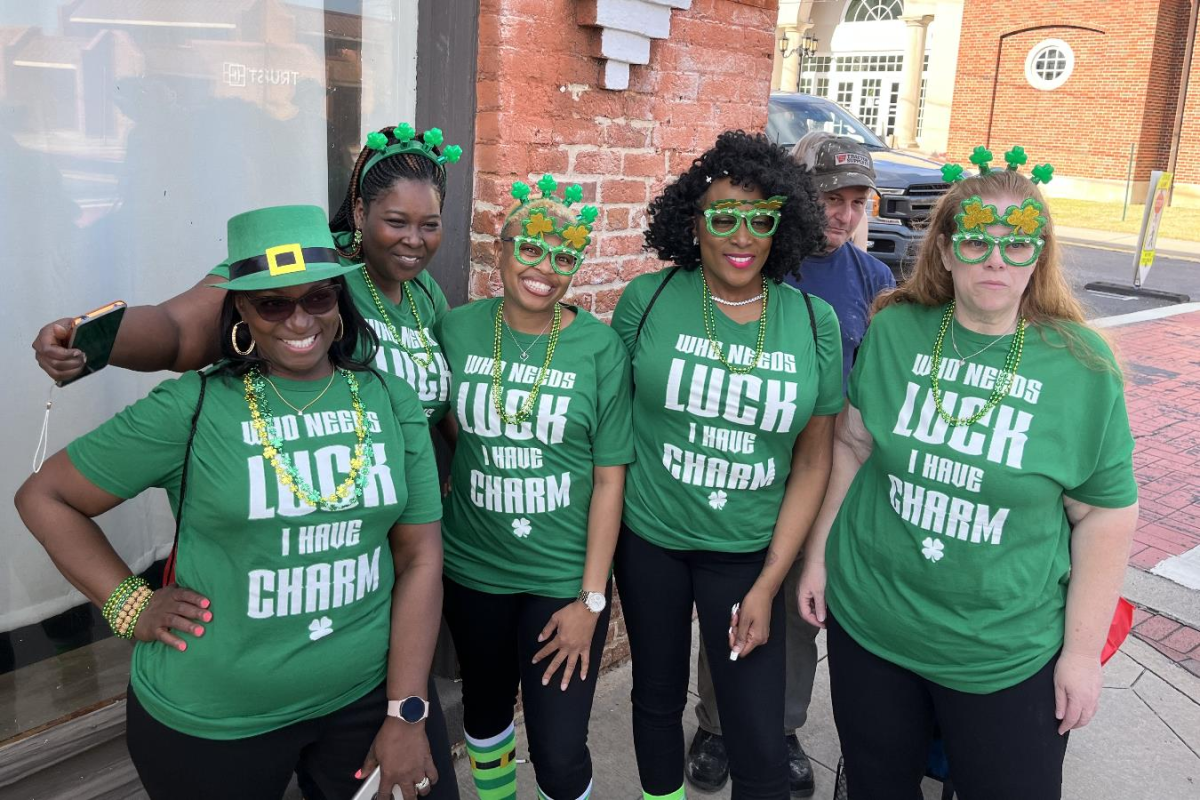 Last year’s Conyers Parade attendees dressed in their St. Patrick’s Day-themed attire. This event includes music, food, activities and much more. (Convention & Visitors Bureau)