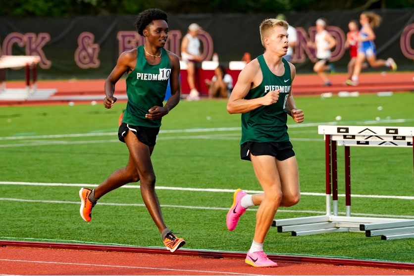 Piedmont track athletes Jadon Gonzales and Walker Capelle are ready to get back to competing. (Mooreshots)