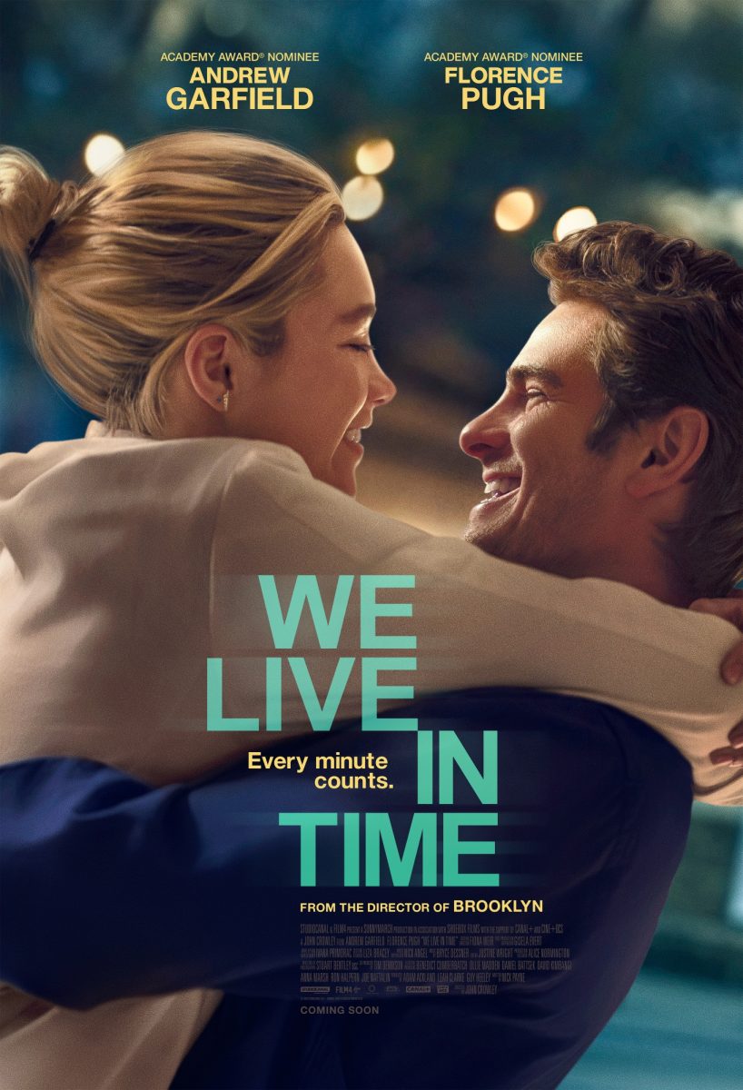 "We Live In Time" movie poster.