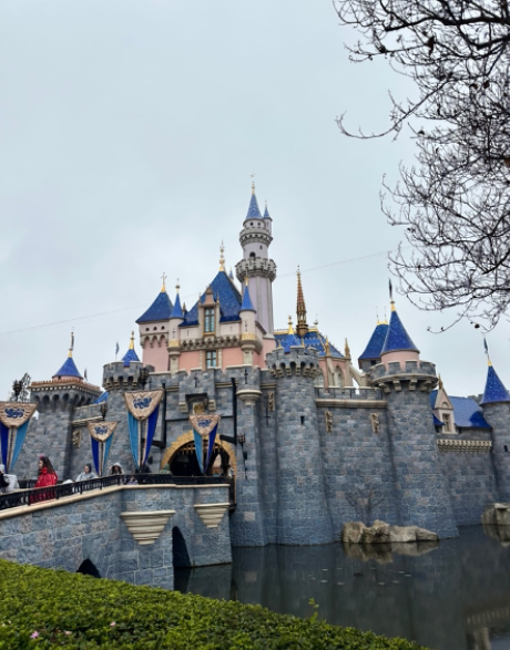 Sleeping Beauty’s Castle located in Disneyland park in Anaheim, California.