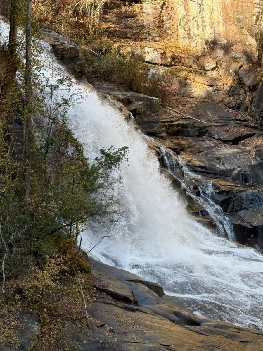 Tallulah Gorge State Park contains six different waterfalls, all visible from various hiking trails.